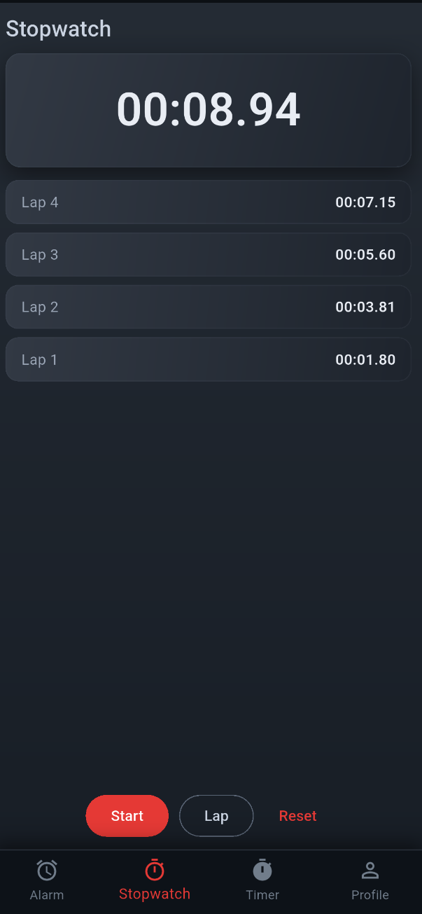 Stopwatch Crescendo Keeper stopwatch